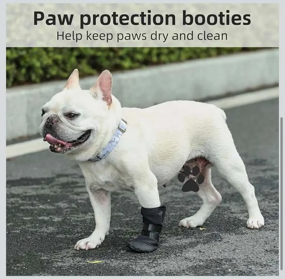 Ubxvamm Dog Paw Wound Recovery Boot - Breathable Anti-Lick Protector for Injured